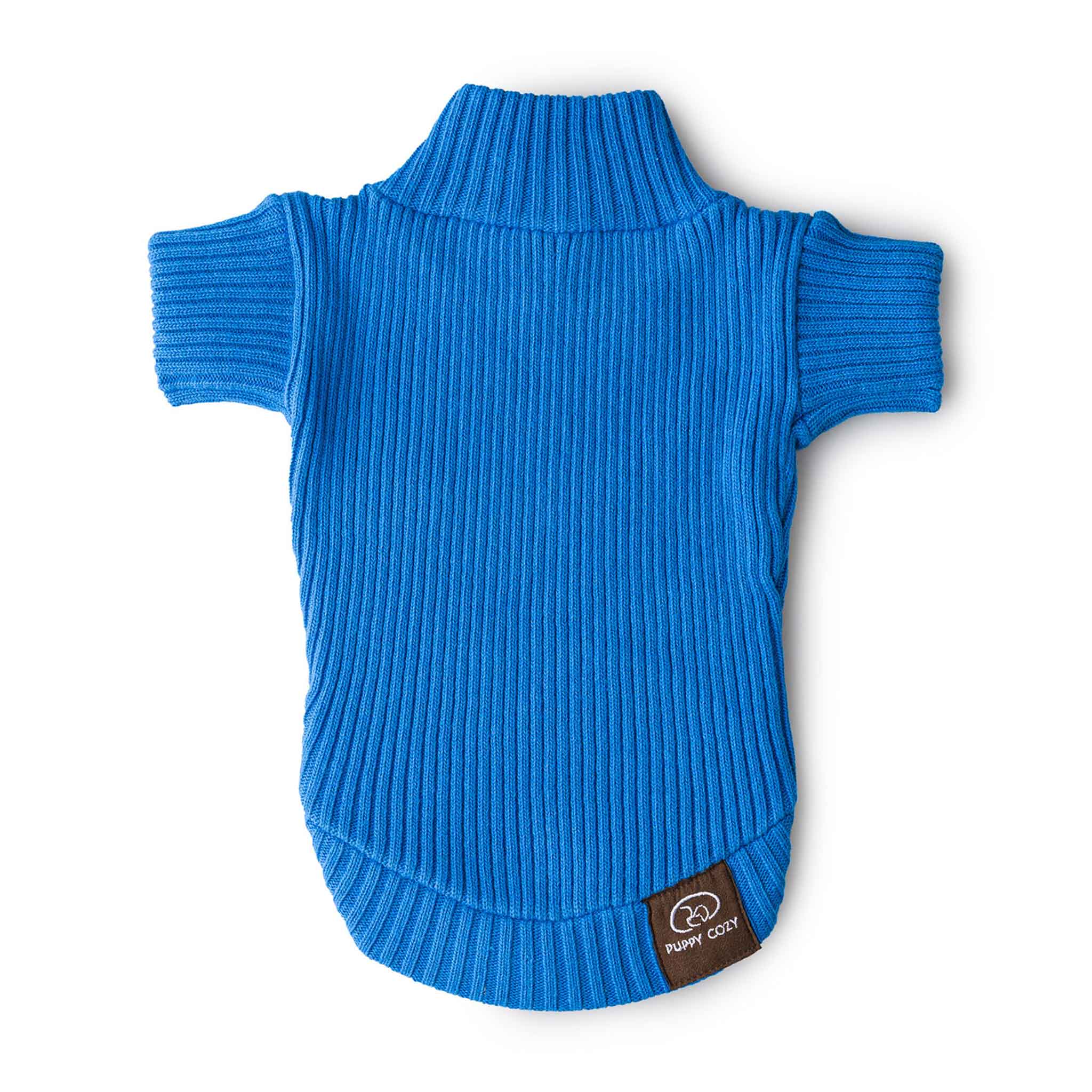 Blue dog sweater